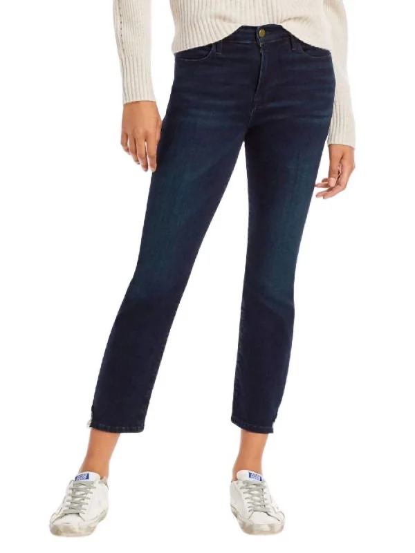 Straight - leg women trousers with a classic and timeless designLe High High Rise Straight Leg Jeans In Porter Chew