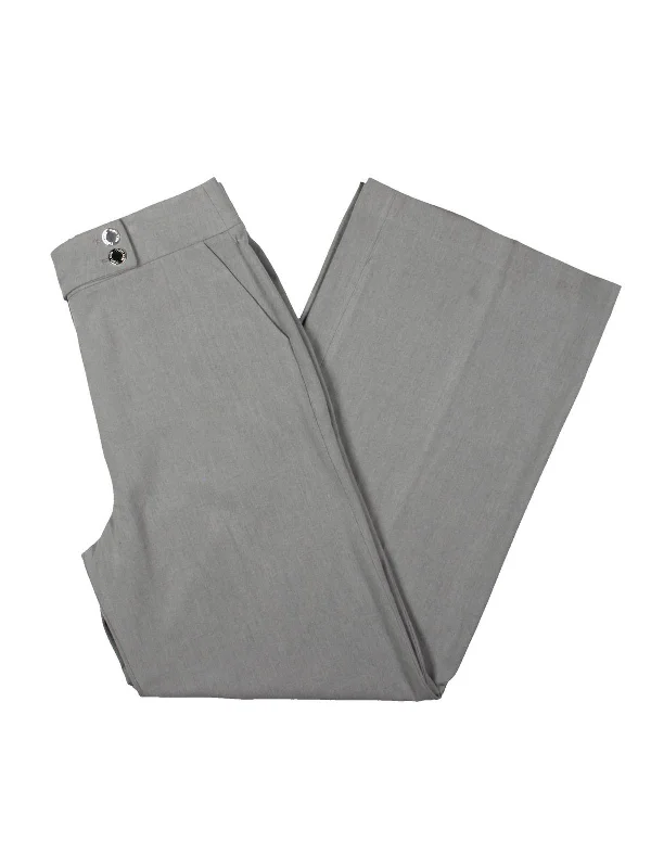 Culottes women trousers with a unique and trendy silhouetteWomens High-Waist Polyester Wide Leg Pants