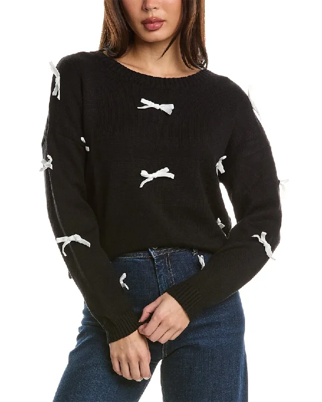 Long - Sleeve Women Sweater with Ribbed CuffsBrook + Lynn Sweater