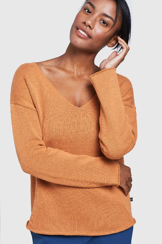 Open - Front Women Sweater for Easy LayeringFireside V-Neck Sweater