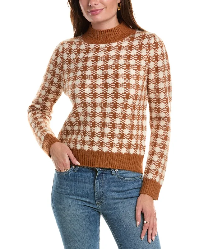 Mock - Neck Women Sweater for a Modern TwistHeartloom Jodene Sweater