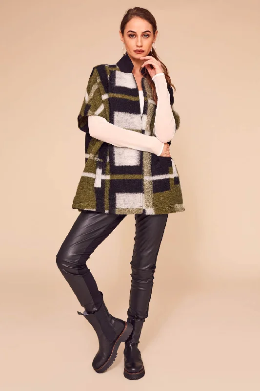 Striped Women Sweater with a Timeless PatternNaya Wool Jacket