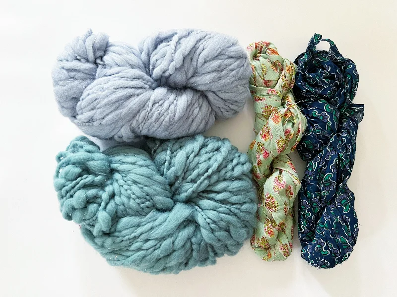 Frosty Green/Breezy Blue/Sage Green/Cornflower