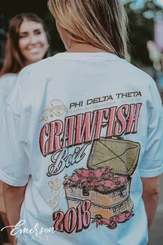 Plus Size Women T Shirt for a Comfortable and Flattering FitAlpha Phi Crawfish Boil T-shirt