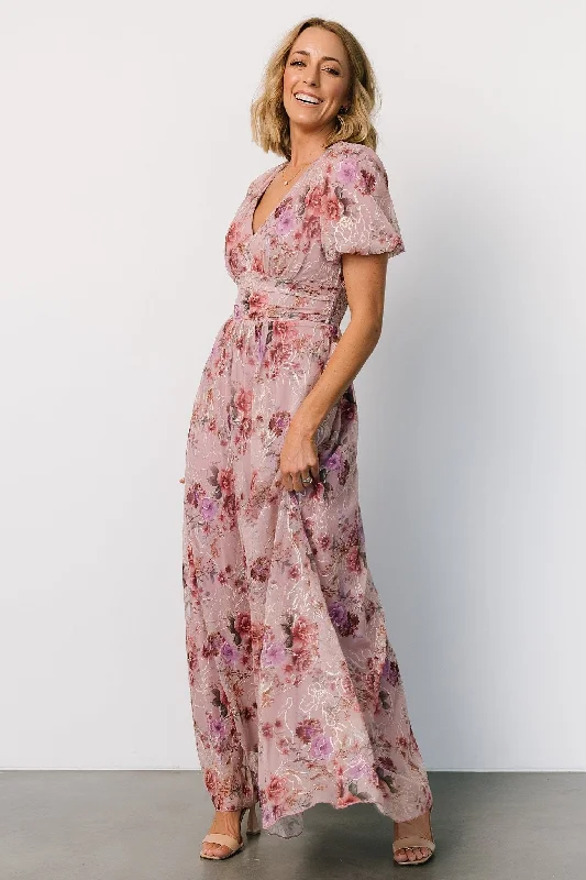 Mermaid - Style Women Dress with a Fitted Silhouette for Special OccasionsMermaid - Style Women Dress with a Fitted Silhouette for Special OccasionsArdley Maxi Dress | Orchid Floral