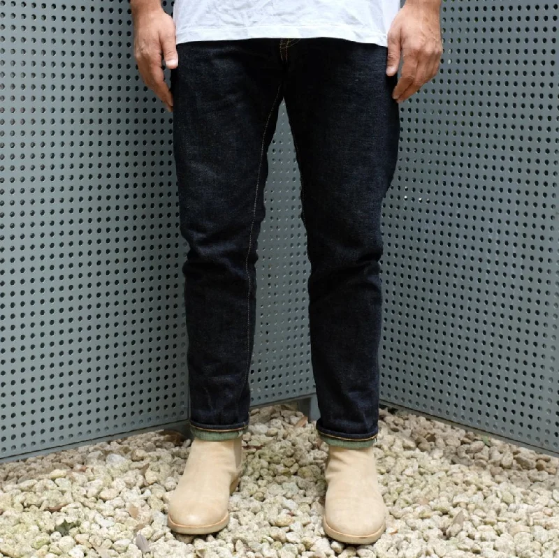 Acid - wash women jeans with a retro finishOD+SDA "Matcha" Selvedge Jeans (Relaxed Tapered)