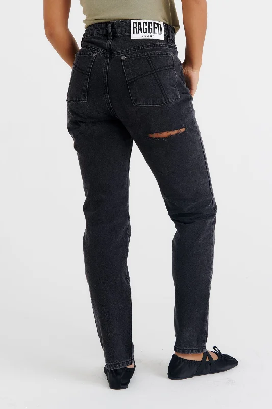 Stretch women jeans for enhanced mobility and comfortOrganic Butt Cut Jean Charcoal