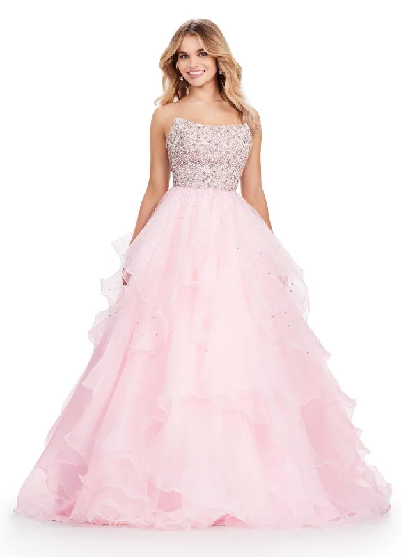 Off - the - Shoulder Women Dress for a Romantic and Feminine LookASHLEYlauren Dress 11545