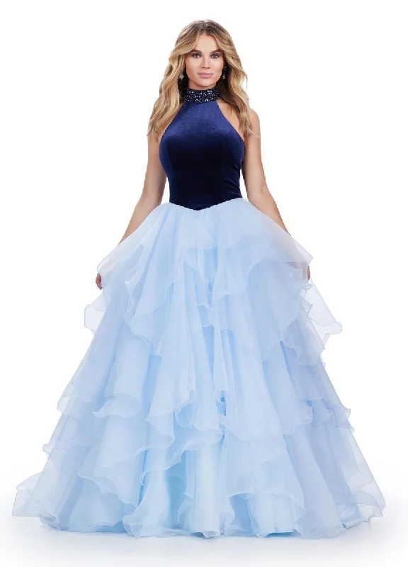 Ruffled Women Dress with Multiple Layers for a Playful and Girly StyleASHLEYlauren Dress 11562