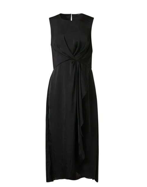 Mini Women Dress with a Short Hem for a Young and Trendy StyleBlake Black Chiffon Dress