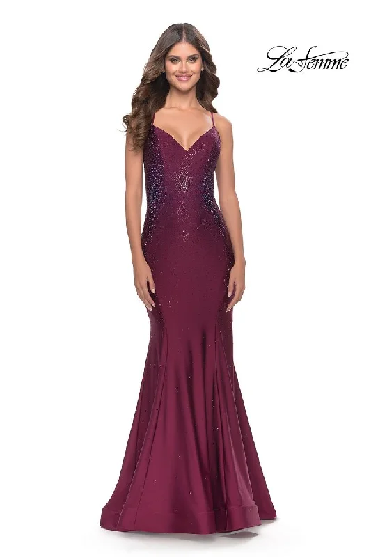 Lace - Embellished Women Dress for an Elegant and Sophisticated AppearanceLa Femme Dress 31220