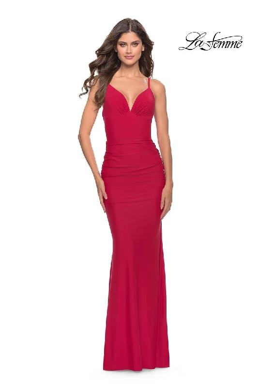 Sheath Women Dress with a Tailored Fit for a Professional LookLa Femme Dress 31227