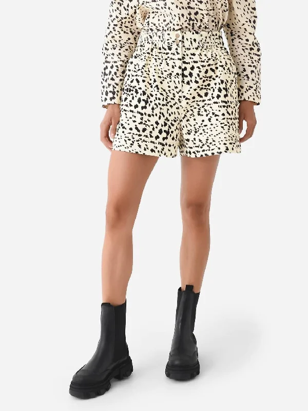 Printed Animal Print Women Shorts for a Wild and Stylish AppearanceAspen Short In Animal Print