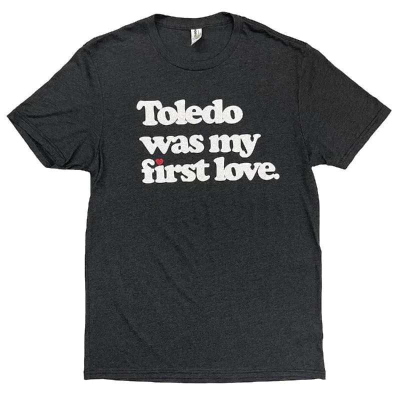 Long Sleeve Women T Shirt for Cooler WeatherToledo Was My First Love Shirt