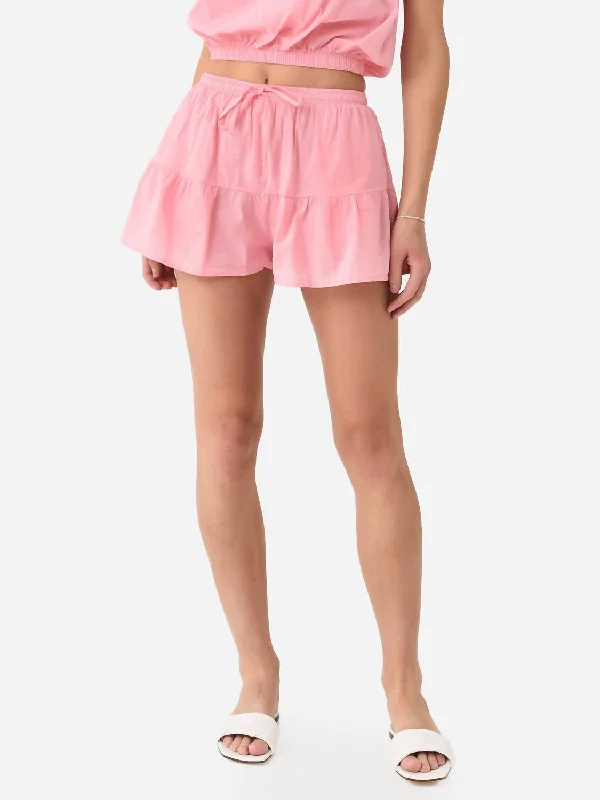 Bermuda Women Shorts for a Classic and Sophisticated LookV Short In Geranium