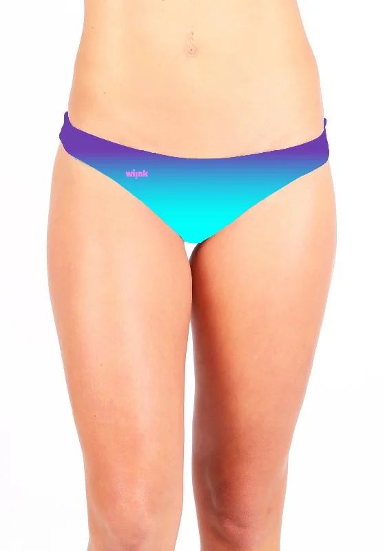 Tie - side bikini bottoms for an adjustable and stylish fitGradient Light Blue Bottom