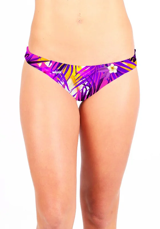 Tie - side bikini bottoms for an adjustable and stylish fitLilac Bahamas Bottom